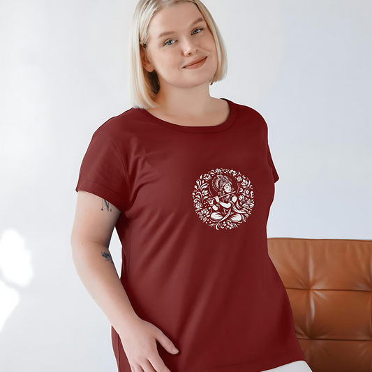 radhe radhe , regular fit T-shirt available in 2 colors